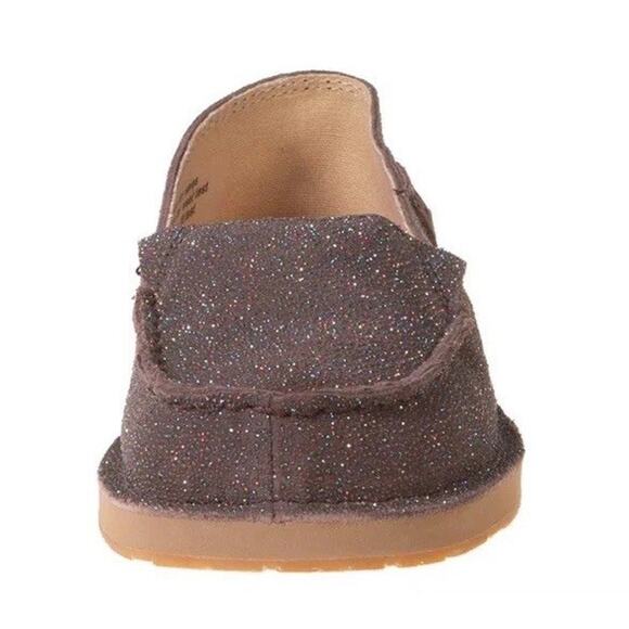 NEW Twisted X 13 Girls Brown Loafer Slip On Chocolate Shimmer Glitter Youth - Picture 4 of 14